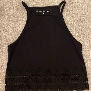 black aeropostale tank